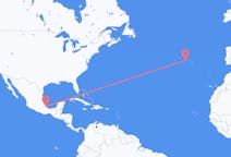 Flyrejser fra Veracruz, Mexico til Horta, Azorerne, Portugal