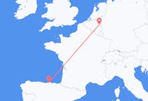 Flyg från Maastricht, Nederländerna till Santander, Spanien