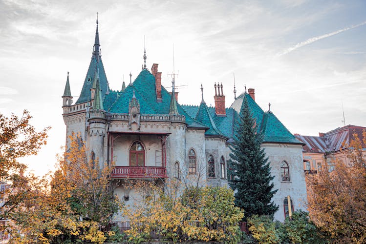 Photo of Jakab palace in Kosice, Slovak republic.