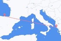 Flights from Santander, Spain to Corfu, Greece