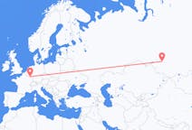 Flyreiser fra Luxembourg by, Luxembourg til Novosibirsk, Russland