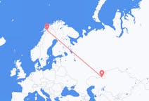 Flyg från Orsk till Narvik