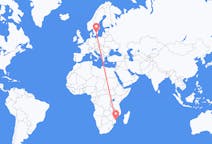 Flights from Vilankulo, Mozambique to Växjö, Sweden