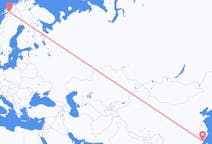 Flyrejser fra Fuzhou til Narvik