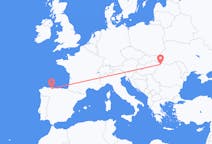 Flights from Asturias, Spain to Satu Mare, Romania