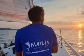Private sunset sailing tour in Zadar archipelago