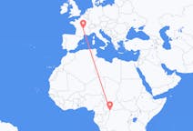 เที่ยวบิน จาก บังกี, สาธารณรัฐแอฟริกากลาง ไปยัง แกลร์มง-แฟร็อง, ฝรั่งเศส