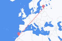 Flyrejser fra Agadir til Tartu