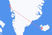 Flug frá Reykjavík, Íslandi til Upernavík, Grænlandi