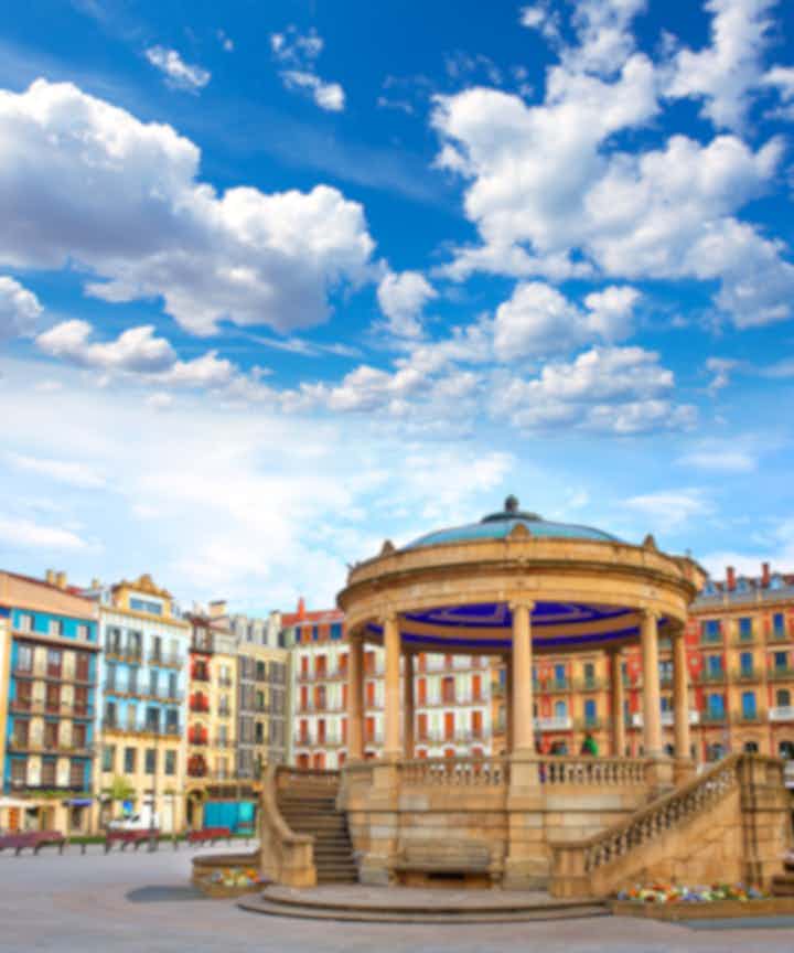 Flights from the city of Seville to the city of Pamplona