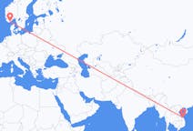 Flights from Da Nang, Vietnam to Kristiansand, Norway