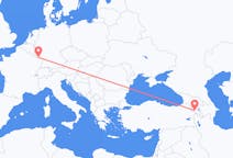 Flyreiser fra Jerevan, til Saarbrücken