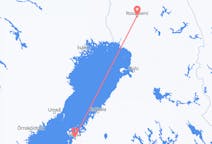 Flug frá Vasa, Finnlandi til Rovaniemi, Finnlandi