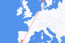 Flights from Jerez to Aalborg