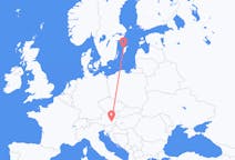 Flights from Visby, Sweden to Graz, Austria