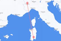 Flug frá Cagliari, Ítalíu til Tórínó, Ítalíu