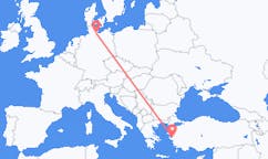 Flüge von Lübeck, Deutschland nach Izmir, die Türkei