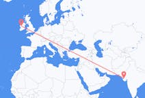 Flyreiser fra Kandla, India å banke, Irland