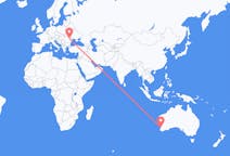 Flyreiser fra Perth, til Bacau