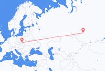 Flights from Tomsk, Russia to Kraków, Poland