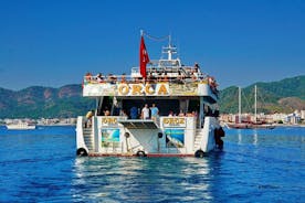 Dalyan Cruise: Iztuzu Beach, River Cruise og Mud Bath frá Marmaris og Icmeler