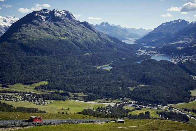 Randonnée panoramique guidée privée à Saint-Moritz