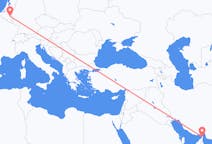 Flights from Khasab, Oman to Liège, Belgium