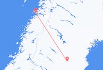Fly fra Lycksele til Bodø