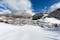 photo of panoramic view of Val Gardena in Italy.