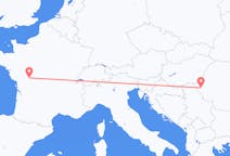 Flyrejser fra Poitiers, Frankrig til Timișoara, Rumænien