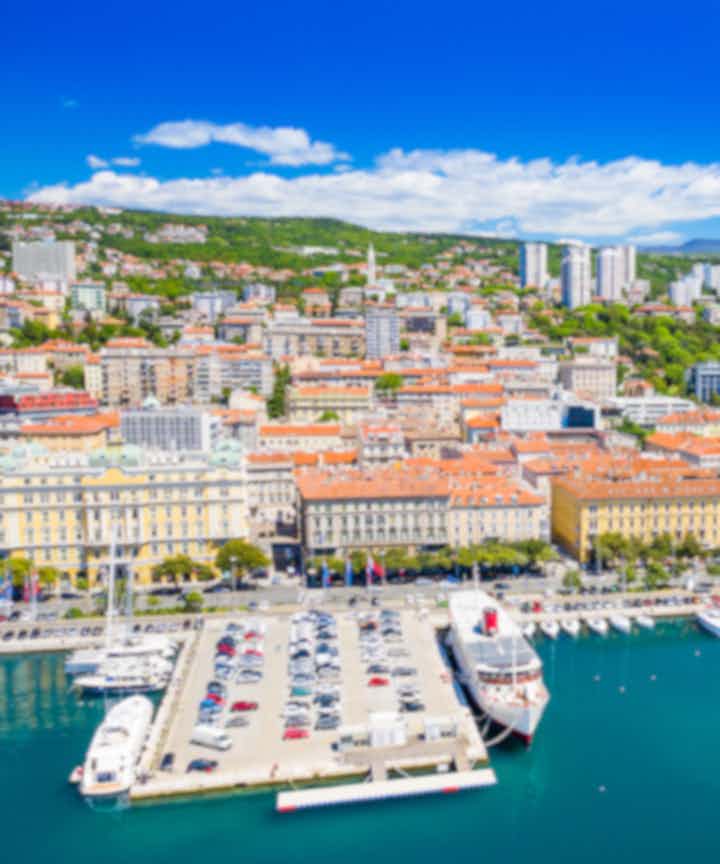 Flights to the city of Rijeka, Croatia