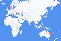 Flights from Ballina, Australia to Billund, Denmark