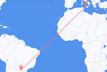 Flyreiser fra Puerto Iguazú, Argentina til Palermo, Italia