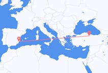 Flights from Amasya, Turkey to Alicante, Spain