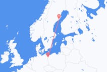 Flyg från Szczecin, Polen till Umeå, Sverige