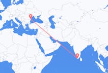 インド、 ティルヴァナンタプラムから、インド、コンスタンツァへ行きのフライト