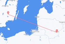 Flyreiser fra Vilnius, Litauen til Växjö, Sverige
