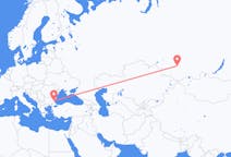Flights from Novokuznetsk, Russia to Burgas, Bulgaria