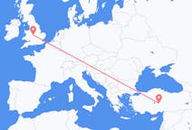Flights from Nevşehir, Turkey to Birmingham, England