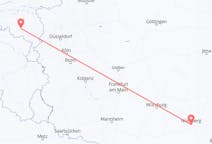 Flyreiser fra Eindhoven, Nederland til Nürnberg, Tyskland
