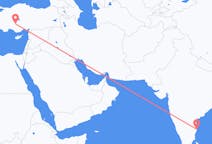 Flights from Chennai to Konya