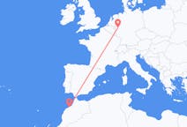 Flyrejser fra Casablanca, Marokko til Köln, Tyskland
