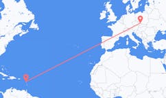 Flights from Pointe-à-Pitre, France to Ostrava, Czechia