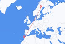 Flights from Essaouira, Morocco to Lycksele, Sweden