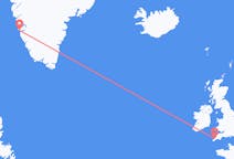 出发地 格陵兰出发地 努克前往英格兰的紐奎的航班