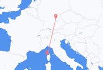 Flights from Calvi, Haute-Corse, France to Nuremberg, Germany