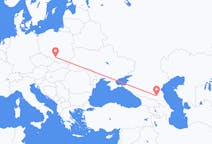 Fly fra Grosnij til Katowice