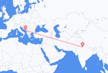 Flyrejser fra New Delhi til Dubrovnik