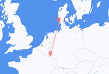 Flyg från Westerland, Tyskland till Luxemburg stad, Luxemburg