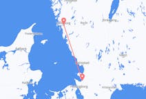 Flights from Angelholm to Gothenburg